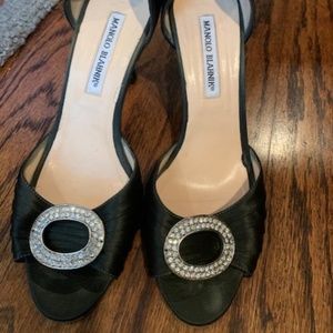 Manolo Blahnik Open Toe